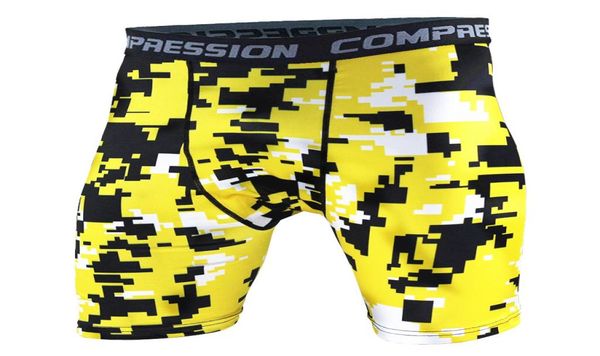 

whole 3d camo compression shorts men 2019 short pants mma high elastic skinny leggings bodybuilding tights men fitness sweat short8620621, White;black