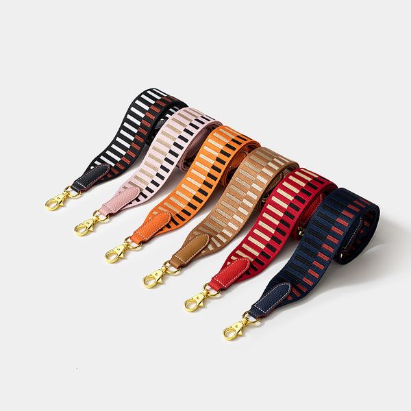 

bag parts accessories fashion lady replacement straps handbag women bag accessories leisure bag straps canvas wide shoulder straps 230810, Black