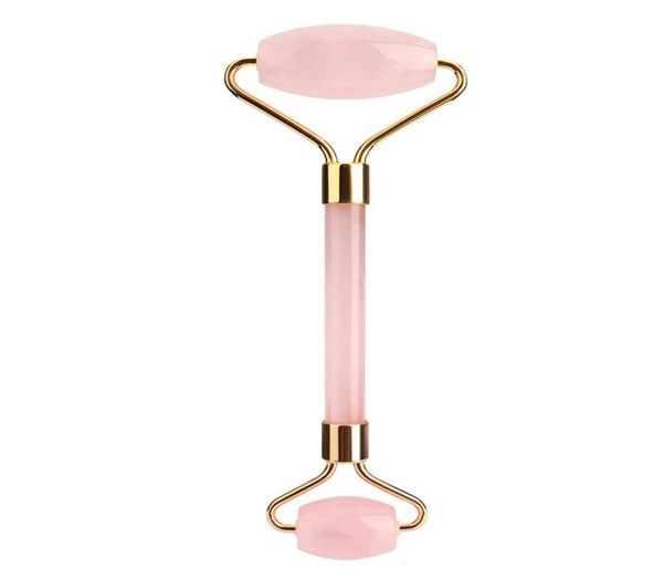 

natural rose quartz facial massage crystal stone body jade massager derma roller skin care beauty tool8218247
