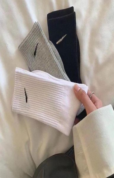 

pure color mens socks whole fashion women and men long short casual breathable 100 cotton sports socks9860384, Black