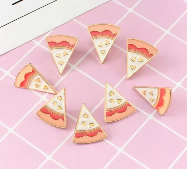 

piece of pizza delicious white love personality creative badge ornament special enamel cartoon lapel denim pins3633139, Blue