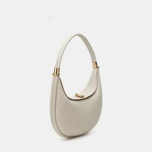 

songmont luna bag luxury designer underarm hobo shoulder half moon leather purse clutch bags handbag crossbody niche high sense