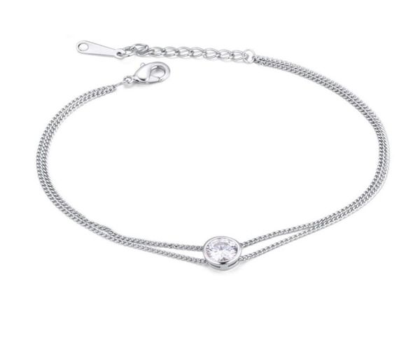 

arrival charm cubic zirconia tennis bracelets for women chain link charm bracelet femme gift jewelry1973720, Golden;silver