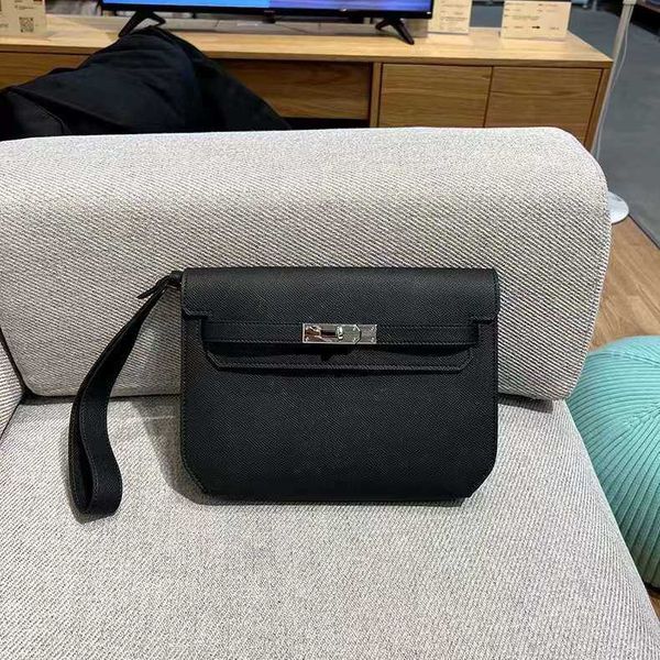 

designer bags leather kelys genuine bag women's advanced versatile underarm commuter messenger large capacity one shoulder crossbody wo