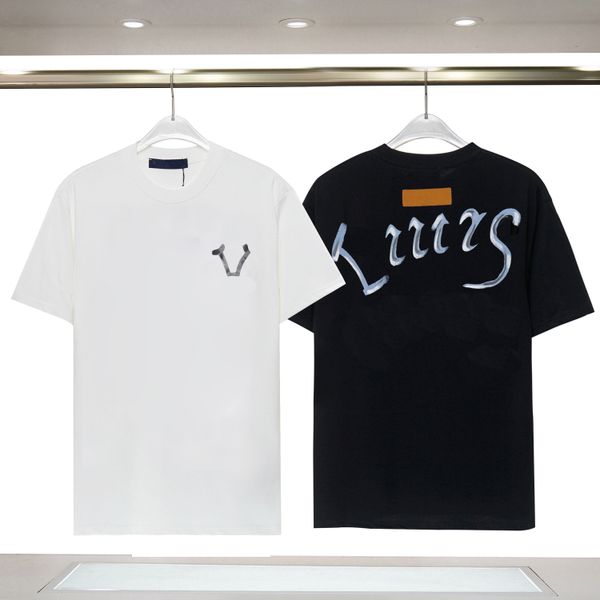 

man designer luxury summer t-shirt fashion casual boys and girls new tee shirt womens t shirts, White;black