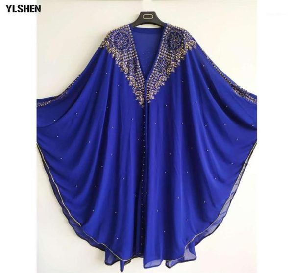 

luxury african dresses for women new african clothes dashiki diamond abaya dubai robe evening long muslim dress hood cape17804526, Red