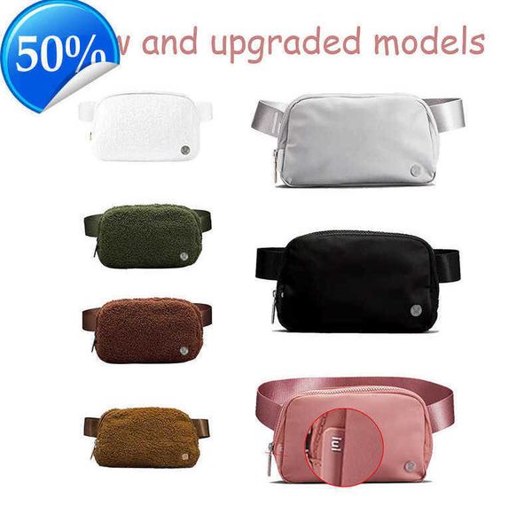 

waist bags yoga everywhere lulu belt fleece waist chest bag lulu womens nylon fanny pack mens designer fashion luxurys handbag purse teddy b