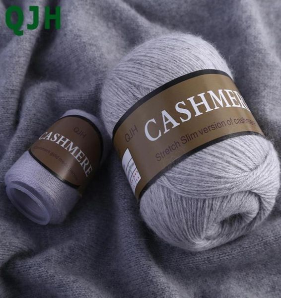 

quality 100 mongolian cashmere handknitted cashmere yarn wool cashmere knitting yarn ball scarf wool yarny baby 50 grams98158642320384, Black;white