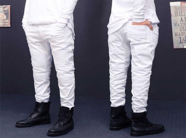

l washed mens jeans fit balman name brand men pants new rock salvage denim arcade belts jeans white5739135, Blue