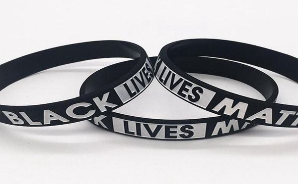

black lives matter bracelet silicone rubber wristband wrist band sport bangle for men women gift ljjk21841345016, Red;brown