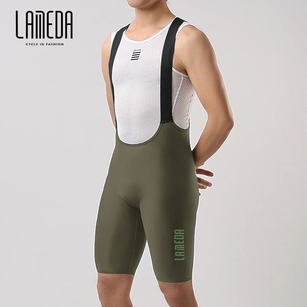 

Cycling Bib Shorts Lameda Summer Men Cycling Clothing Cycling Shorts Bretele Ciclismo Masculino Outdoor Mountain Road Bike Sports Pants 230811, Armygreen