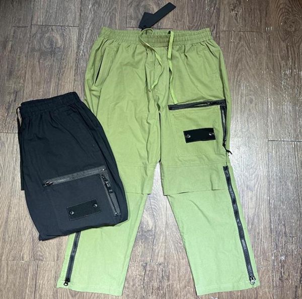 

mens cargo pants fashion vintage sweatpants womens classic pattern jean men casual street style pant stylish split sweatpant 22fw4786862, Black