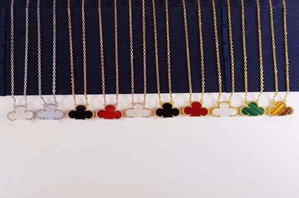 

v gold material luxury quality 15cm flower pendant with blue jade nature stone necklace for women wedding gift jewelry have box s8567961, Silver