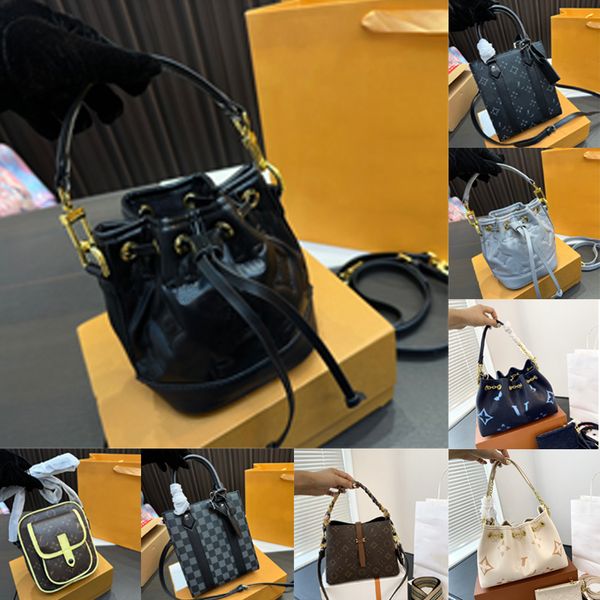 

designer bag woman handbag embossing shoulder bags bucket bags fashion wallet purses crossbody designers women handbags leather bags white b