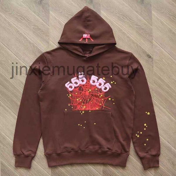 

designer spider sp5der hoodies young sweatshirts streetwear thug 555 angel hoody men women 11 pullover hooded printing web sweats grayqulf, Black