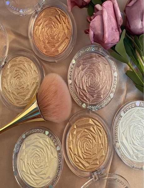 

hudamoji 6 colors highlighter powder glitter palette makeup glow face contour shimmer illuminator ginger highlight cosmetics3877358
