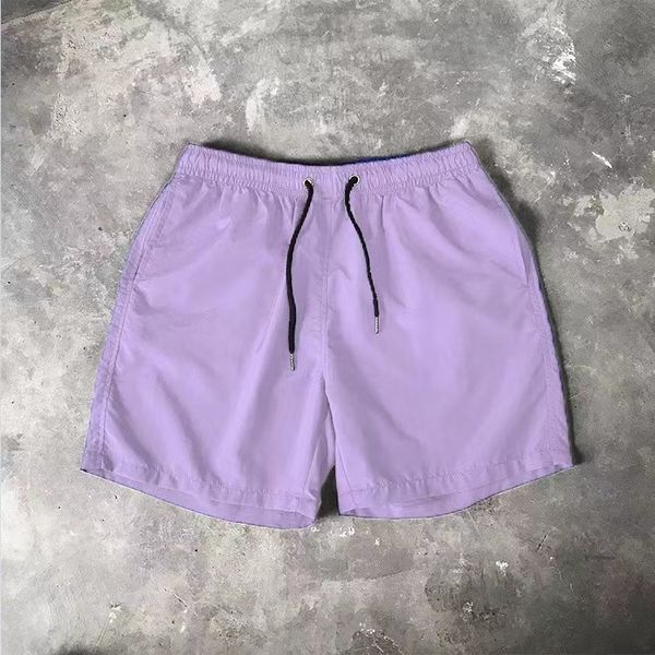 

summer beach pants korean version three-point pants quick-drying shorts candy color loose and thin sports shorts 34, White;black