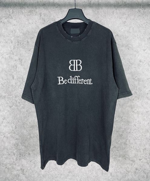 

men's plus tees & polos round t-shirt plus size neck embroidered and printed polar style summer wear with street pure cotton 4q2r, Black;brown