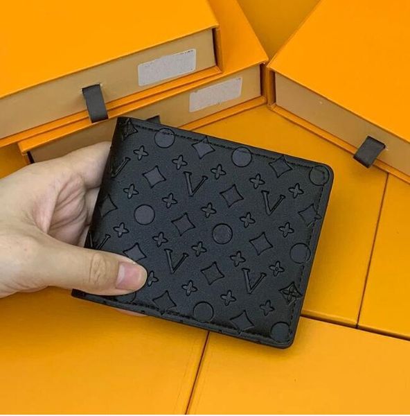 

5a genuine leather designers men wallets flower card holder women fashion plaid style purse mens clutch wallet luxurys man bags with box, Red;black