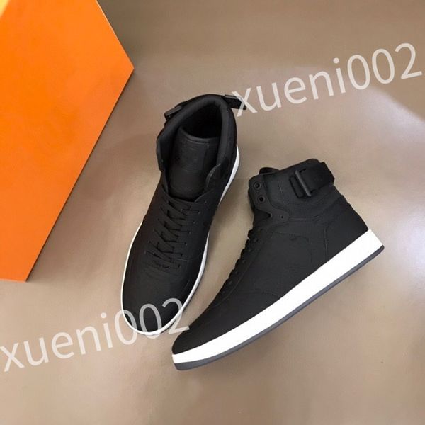 

2023 casual shoes women designer shoes travel leather man lace-up fashion lady flat trainers letters woman soled platform men sneakers rd081, Black