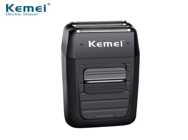 

rechargeable cordless electric shaver for men twin blade reciprocating beard razor multifunction black hair trimmer km11025296064