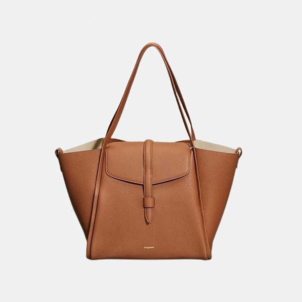 

shopping bags totes stuff sacks songmont medium song basket series tote bag female designer large capacity cowhide handbag luxury and high s