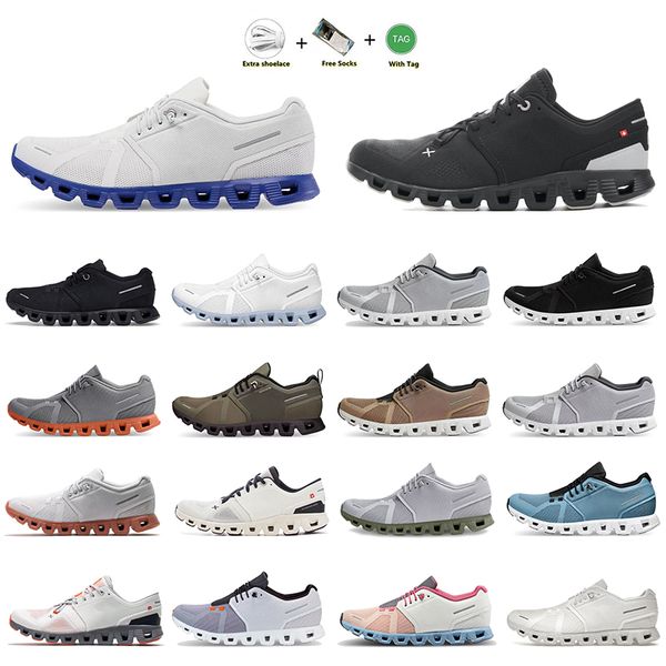 

2023 onclouds oncloud lace-up clouds running shoes cloudnova mens womens sneakers frost canyon niagara blue black white ice onclouds platfor