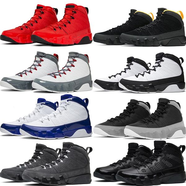 

men basketball shoes jumpman 9s particle grey chile red change the world dream it do it pearl blue university gold bred patent anthracite ou