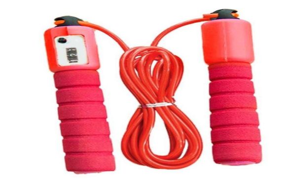 

sponge handle jump rope exercise fitness adjustable sports supplies bearing design with counter skipping92845437468287