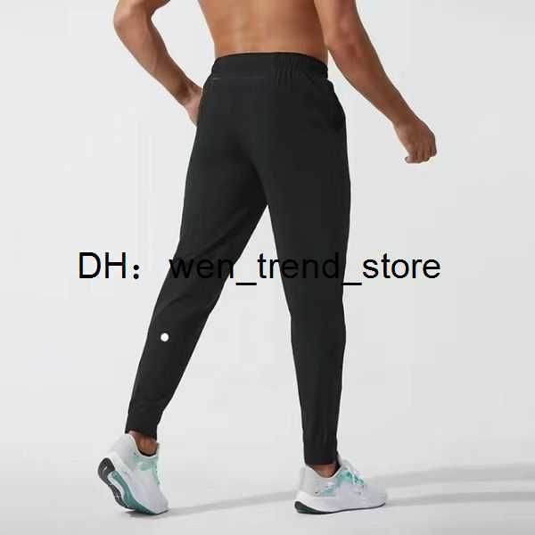 

lululemen womens lulu short lulus men pants yoga outfit sport drawstring gym pockets sweatpants trousers mens elastic waist lulu pants 1 ncs, Black