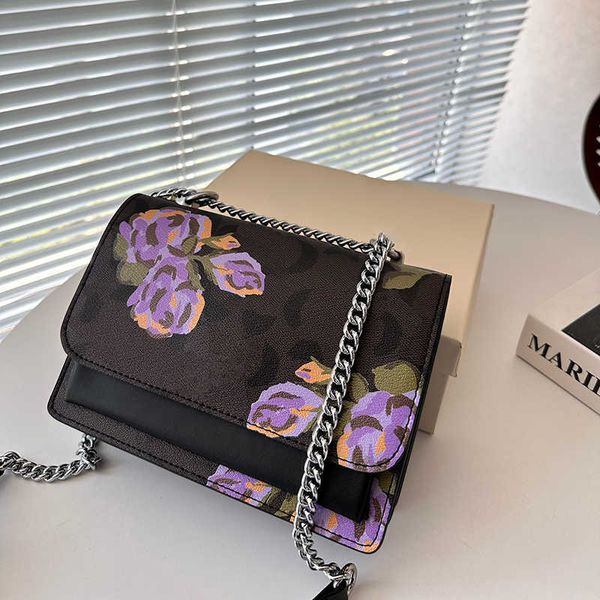 

luxury bags handbags womens designer bag purse chain leather shoulder bag vintage print shopping handbag lady crossbody 230811