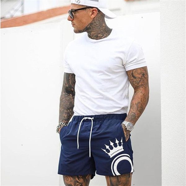 

2020 mens bathing beach wear surf quick-drying men's sport running beach shorts printing swim trunks fashion swimwear pocket303l