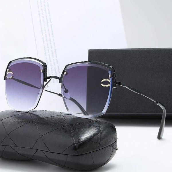 

fashion brand new outdoor sunglasses anti-uv women anti-glare high-end street pgraphy driving glasses, White;black