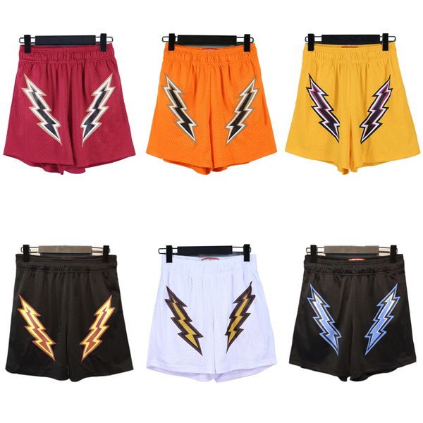 

mens womens shorts designer summer swim short knee length hip hop high street sports training beach pants, White;black