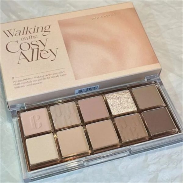 

10 colors charming purple eyeshadow palette make up glitter eye shadow pigment shimmer diamond eye palett cosmetics a4