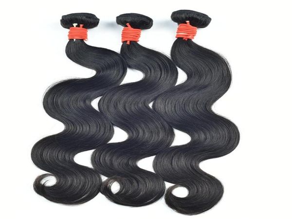 

cambodian human hair vendors new star hair whole virgin body wave bundles5745509, Black