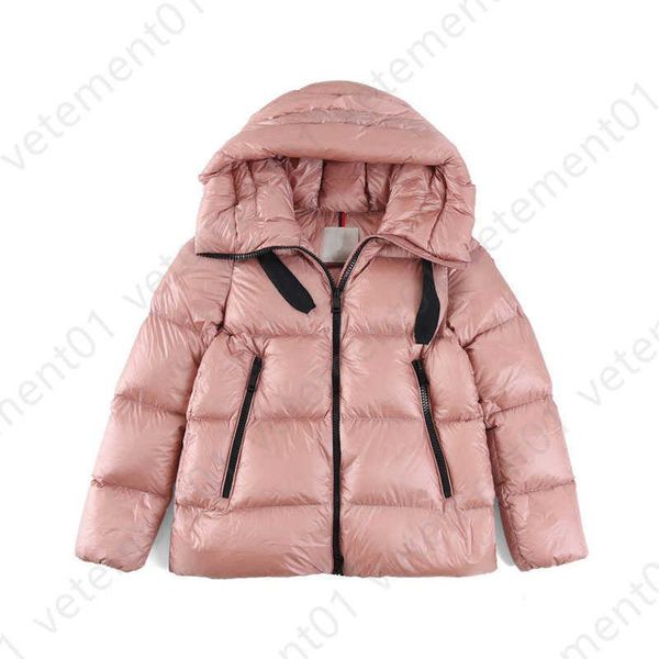 

monclairs puffer jacket women designer hoodie down jacket 90% white goose downs 10% thick downs womens thickened warm hoodies monclears down, Black;brown