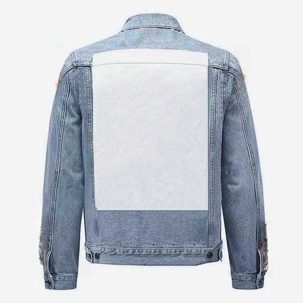 

50% off mens denim jacket designer jacket offs jackets fashion men women casual coats hip hop long sleeve man clothing outerwear 0blv, Black;brown
