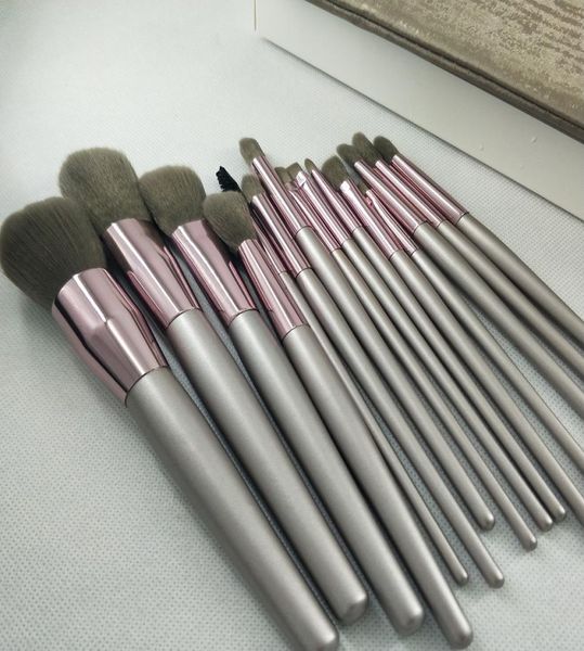 

brand makeup brush 15pcsset brush with pu bag professional brush for powder foundation blush eyeshadow1741082