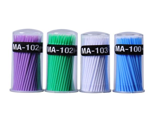 

whole durable disposable eyelash extension micro individual applicators mascara brush fast 4381236