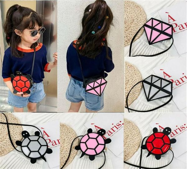 

girls shoulder bag messenger crossbody handbag baby kids cartoon coin purse217i3983629, White