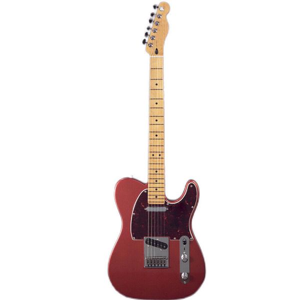 

player plus tl maple aged candy apple red electric guitar