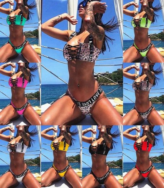 

style special strap love bikini swimware for female new swimsuit women candy bathing suit sexy53018225440322