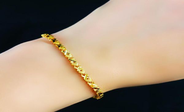 

gold bracelet fashion generous wedding jewelry01234564410161, Golden;silver