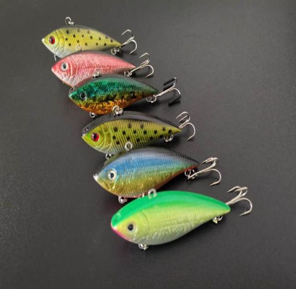 

whole lot 20 fishing lure vib crankbaits hand baits hooks bass10g68 cm 5 color6202860