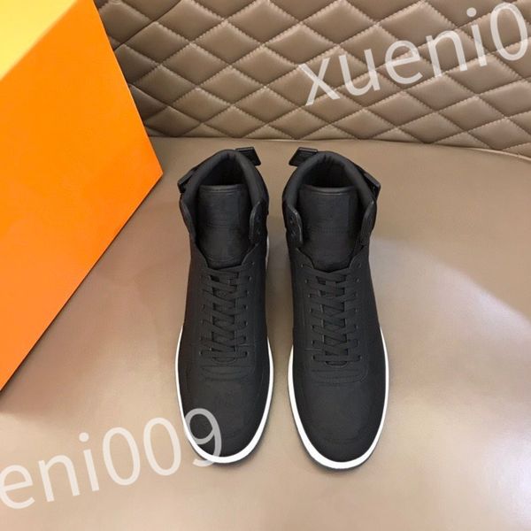 

mens casual shoes women designer travel leather lace-up sneaker lady running trainers letters woman shoe flat printed men gym sneakers rd081, Black