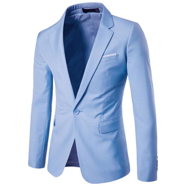 

new business casual small suit male korean version of the slim wedding man dress summer is fitted with a button suit268j, White;black