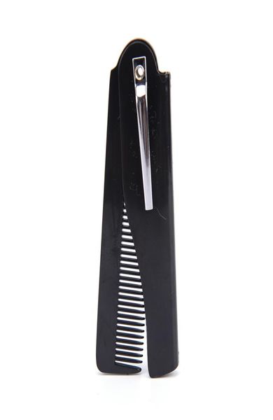 

foldable hair brushes 4 colors 170 x 20 x 10mm pocket clip hair moustache beard comb hair styling tool hairdressing8155097, Silver