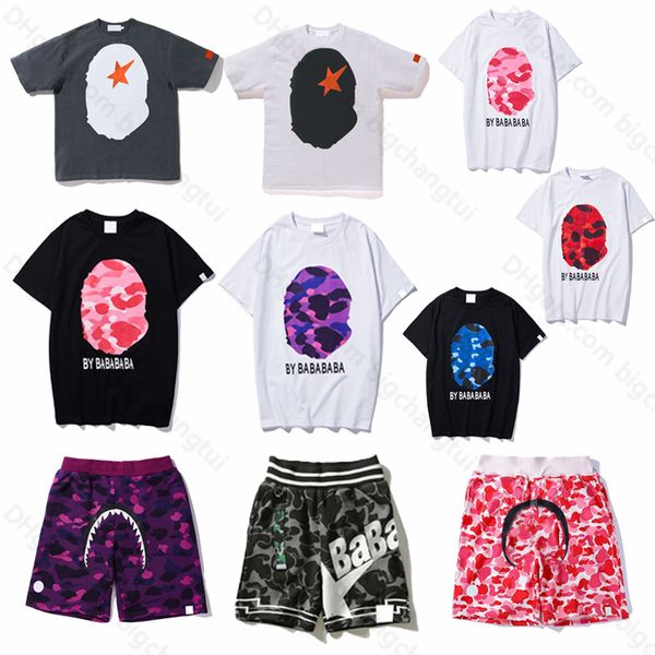

summer men's t-shirt women's designer t-shirt loose fashion men's casual luxury clothing street shorts sleeve clothing t-shir, Black