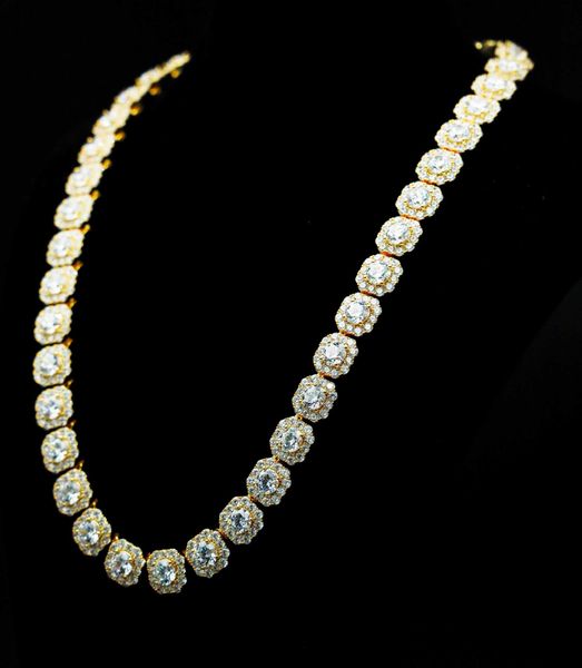 

hip hop women men 14k 18k gold 925 sterling silver new accessories diamond fine jewelry cuban link chain moissanite necklace